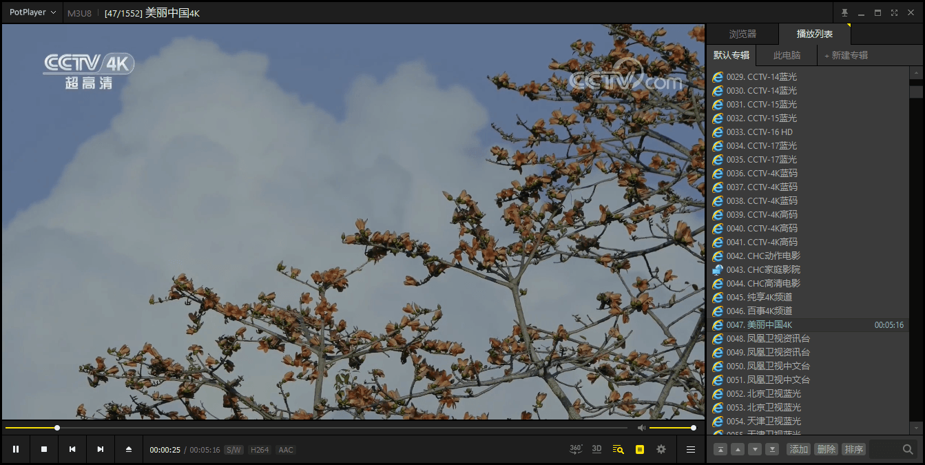 PotPlayer v1.7.22619绿色版-冒泡网